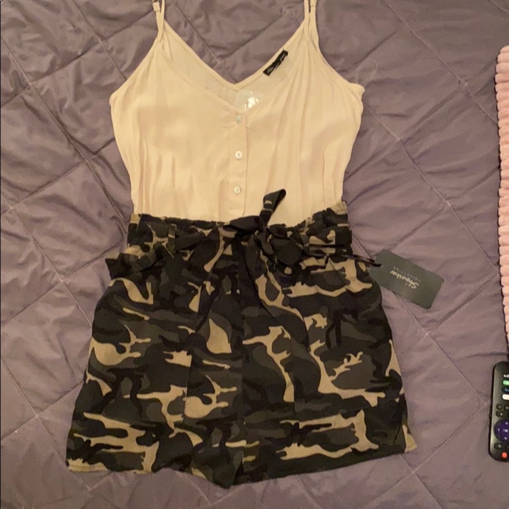 Camo romper
